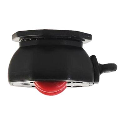 带刹车粘贴式万向滑轮免打孔