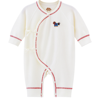 aengbay新生儿德绒保暖连体衣冬