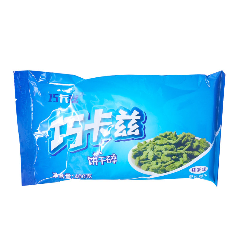 巧卡兹茶味饼干碎400g*24包整箱
