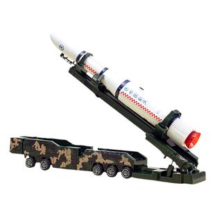 长征六号航天飞机火箭神舟飞船仿真运载车玩具模型女男孩儿童礼物