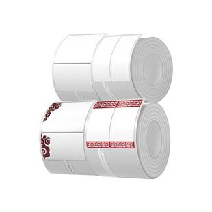 谊和四防珠宝饰品镜框标签纸YP11/10S/YP80标签机原装不干胶打印纸彩色合成热敏纸价格标签耐撕型条码纸