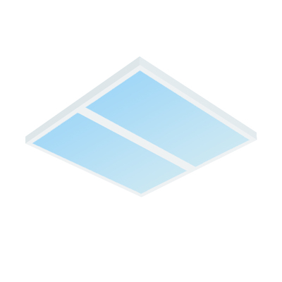 青晴空灯自然光超薄吸顶蓝天空灯