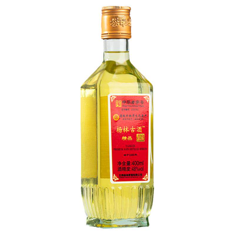 杨林肥酒古酒400ml48度露酒纯粮
