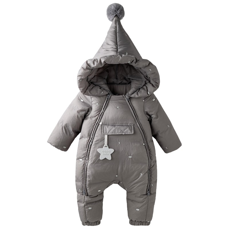 [冰岛之约]aqpa爱帕婴儿连体羽绒服外出服冬季加厚保暖小月龄外出