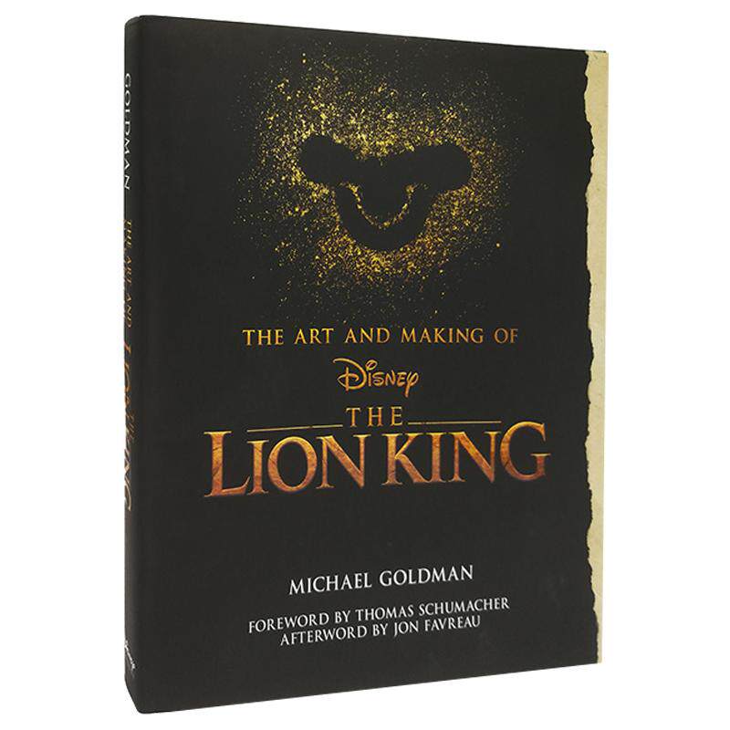 狮子王 电影艺术设定集 英文原版 The Making of the Lion King 迪士尼 真人动画电影画册 迪士尼出品 全英文正版原著进口英语书籍