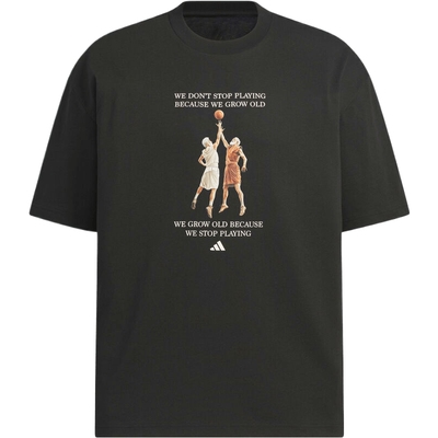 adidas阿迪达斯男子BB PAINTING T运动休闲短袖T恤KF5163