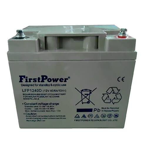 一电蓄电池LFP124012V40AH消防照明机房UPS电源配套EPS直流屏