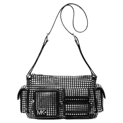 【618狂欢】MICHAEL KORS MK Dakota 女士中号机车风斜挎包