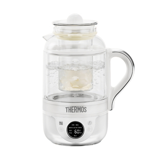 膳魔师百珍壶1.5L全玻璃养生壶2026新款智能煮茶壶精准控温炖煮