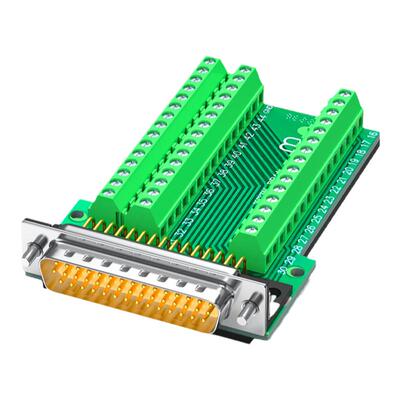 薄款DB44针免焊接公头母头带壳