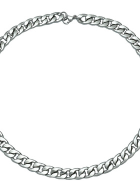 钛钢古巴项链嘻哈朋克基础款