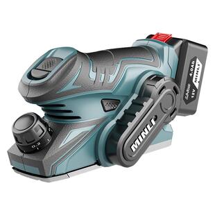 迷你电刨子木工刨电推刨家用小型刨木机电动手提板机电创粘板手持