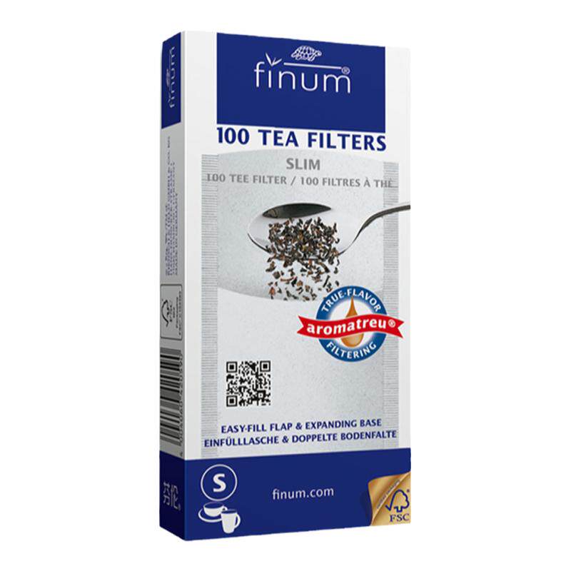 德国FINUM芬伦麻制咖啡滤袋茶过滤包泡茶袋100片空一次性茶包袋