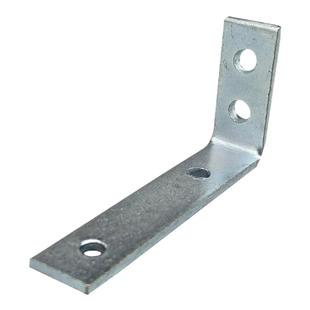 L型小角码90度直角连接件支架带孔家具角铁固定件层板托幕墙配件