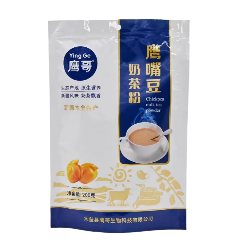 鹰哥鹰嘴豆奶茶粉200克（25gX8袋）新疆木垒特产即食冲饮早餐午茶