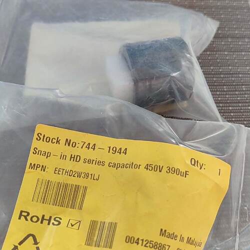 询价-Snap-in HD系列电容 EETHD2W391LJ