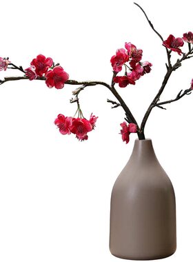 新中式风禅意仿真插干花软装饰品