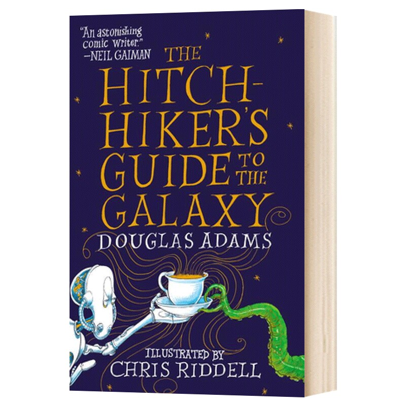 英文原版小说 The Hitchhiker's Guide to the Galaxy The Illustrated Edition 银河系漫游指南 英文版