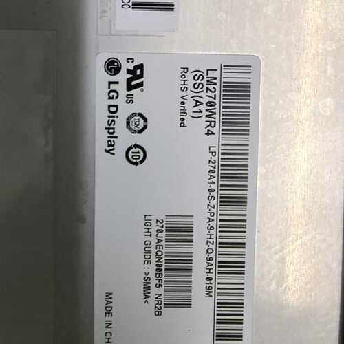 询价-LM270WR4-SSA1 LM270WR3-SSA1B1C
