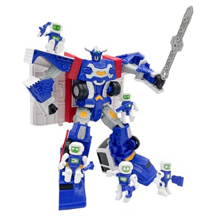 咖宝车神之飞天战队工程大师系列工程小将变形汽车机器人玩具男孩