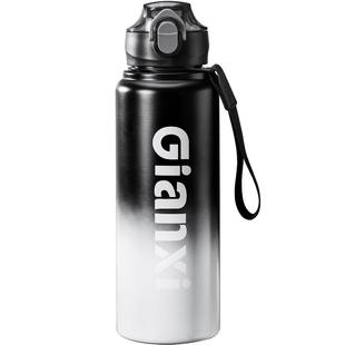 捷安玺保温杯学生上学专用水杯2025新款运动水壶初中大容量杯子男