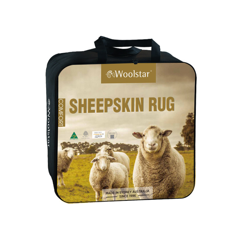 woolstar澳洲进口羊皮褥子加厚羊皮毛一体床垫纯美利奴保暖家用