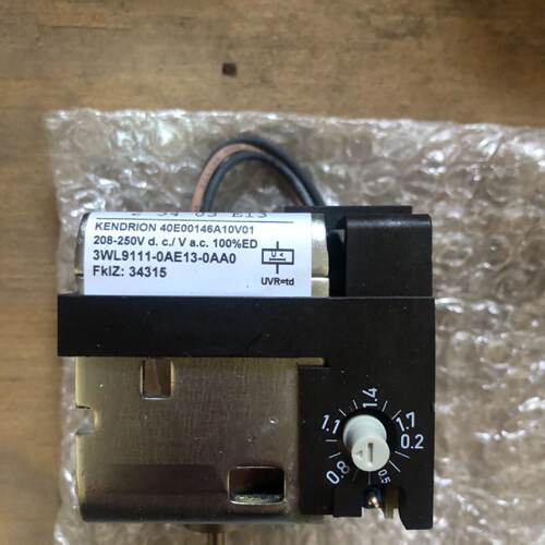 议价3WL9111-0AE13-0AA0断路器配件附件220V延时欠压线圈 实物拍