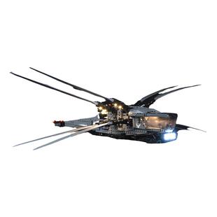 Brick Bling适用乐高灯饰10327沙丘皇家扑翼式飞行器亚克力展示盒