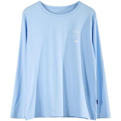 胖男童莫代尔棉长袖T恤打底衫