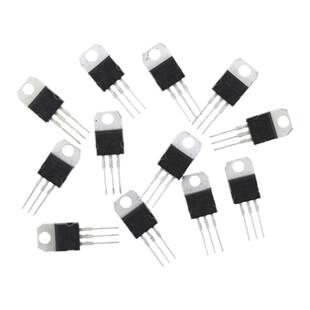 5V三端稳压管L7805CV/L7806/7809/812/7815/7824 直插TO-220/5只