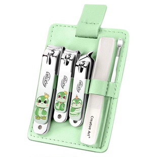 2025新款蛇年指甲刀德国进口材质指甲钳修脚儿童指甲剪套装防飞溅