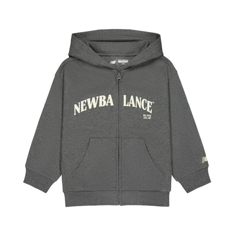 Newbalance儿童新品连帽拉链外套