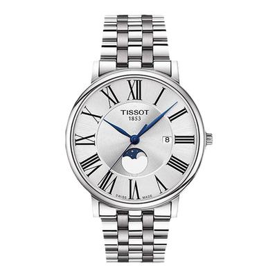 Tissot天梭卡森臻我月相男表石英