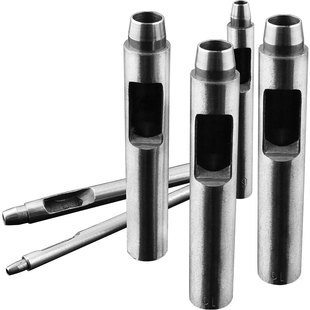 合金钢皮带打孔器家用皮革冲孔冲子直嘴直口圆冲皮具打孔冲工具