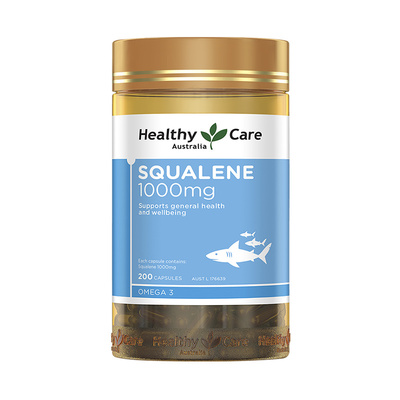 HealthyCare角鲨烯胶囊呵护心脑