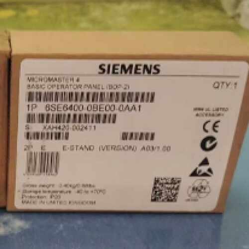 议价西门子全新变频器基础操作面板大量现货6SE6400-0BE00-0AA1/O
