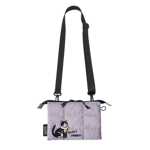 花间公主蓬蓬友友系列软fufu充绵冬季包可爱萌宠刺绣斜挎包男女