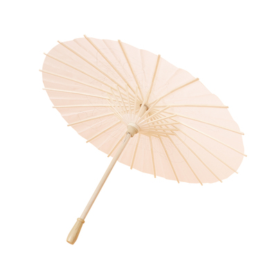 空白diy材料儿童手工绘画油纸伞