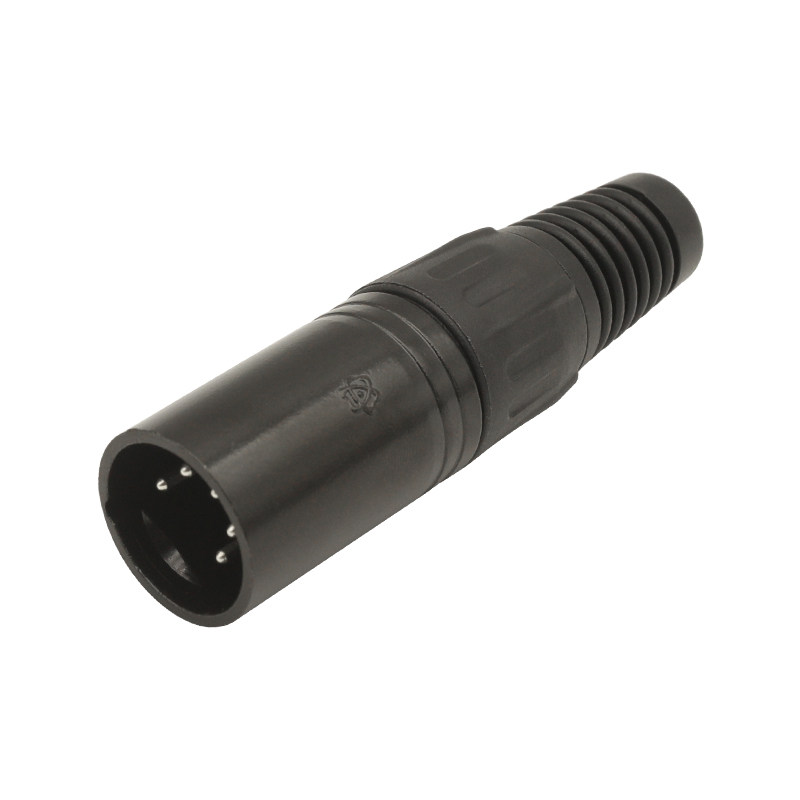 台湾日升 SREXACT SVP555SC-BK-5P-SR 5芯卡农公头DMX512灯光控制