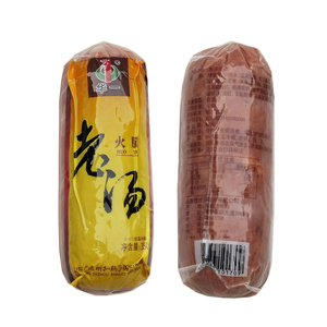 德州扒鸡华一老汤火腿350g圆火腿纯猪肉肠切片早餐香肠特产熟食
