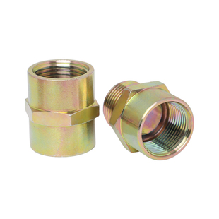 慧格嘉防爆管接头快速直接管螺纹接头内外丝碳钢DN20六分管接头