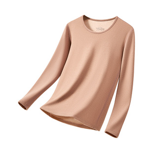 都市丽人保暖套装羽绒蚕丝发热抗菌秋衣秋裤女贴身无痕加厚打底衣