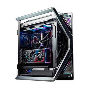 AMD锐龙7 9800X3D华硕创世神主机RX 9070XT/RX 7900XTX/RTX 5090D显卡高端电竞游戏直播AI设计剪辑DIY组装机