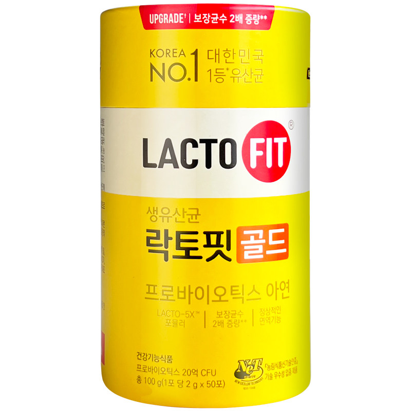 韩国钟根堂益生菌粉进口乐多飞