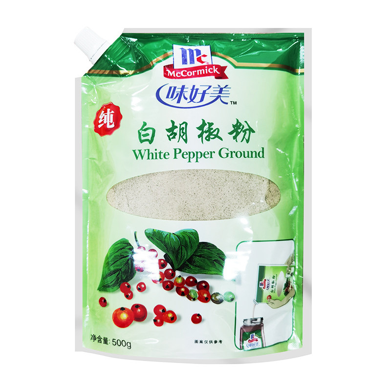 味好美白胡椒粉500g包装