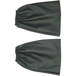 成人防水皮革脚套男女短款防污防油工作裤套防尘耐脏下地干活腿套