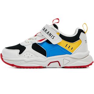 泰兰尼斯春秋儿童户外运动鞋男童防滑女童篮球鞋宝宝透气网面鞋子