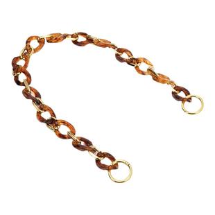 复古包包链条配件高档斜挎包带子腋下包链条亚克力装饰手提链单买