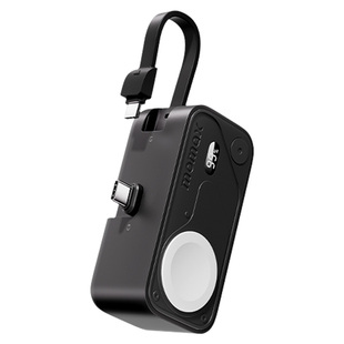 MOMAX摩米士口袋充电宝自带线MagSafe磁吸适用iPhone17苹果认证Watch手表快充迷你便携小巧5000毫安移动电源