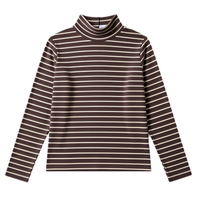 女童韩版打底衫2025半高领